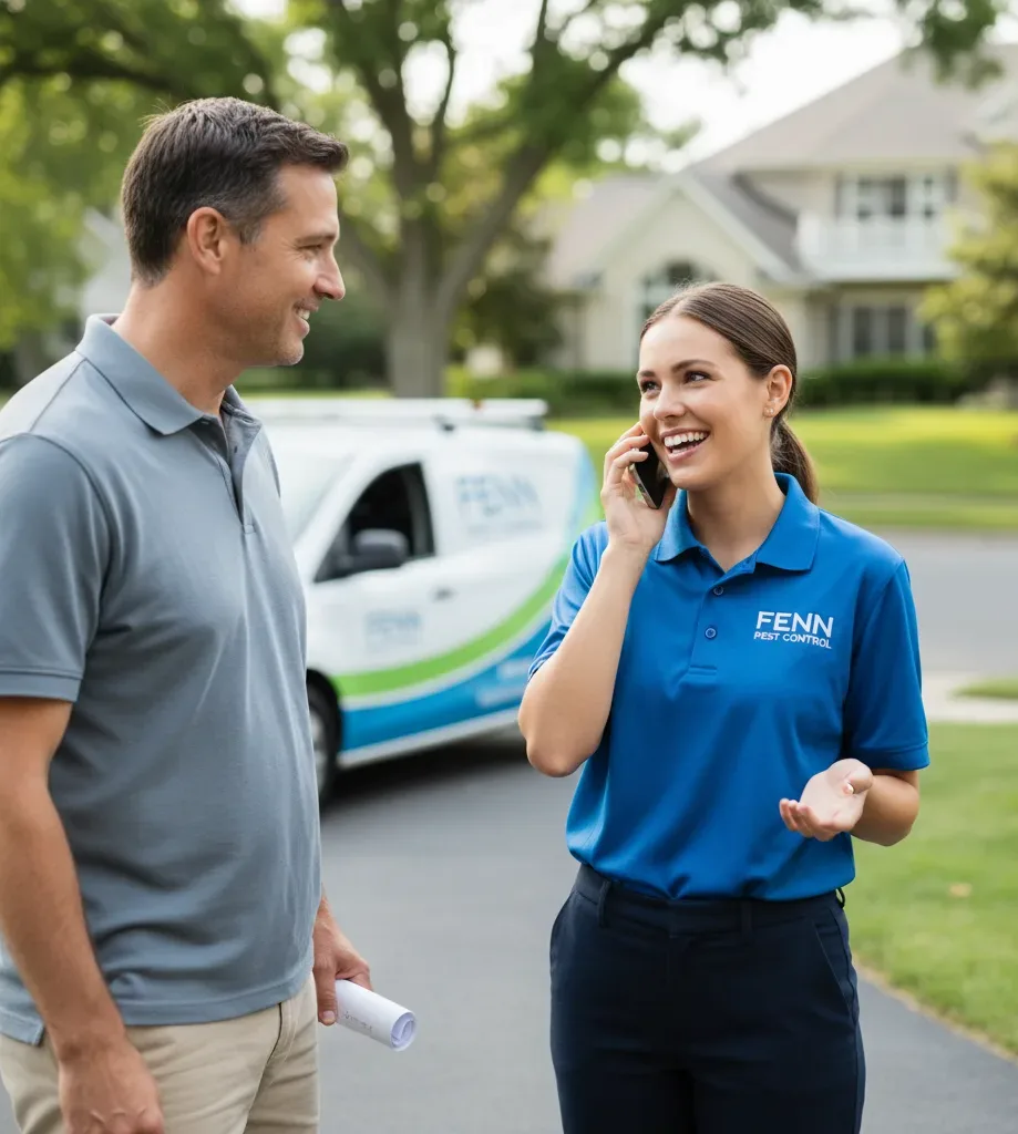Fenn Pest Control customer support in Evergreen